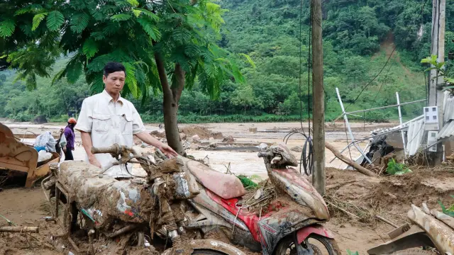Mueren 30 personas a causa de las lluvias torrenciales en el norte de Vietnam