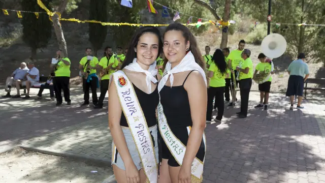 Sara Sanz y Lucia Barti, reinas de las fiestas de Juslibol 2018