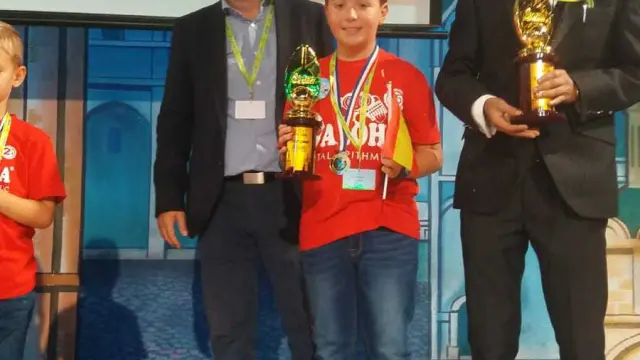 Iván Calvo, de 11 años, ha logrado el segundo puesto de la máxima categoría.