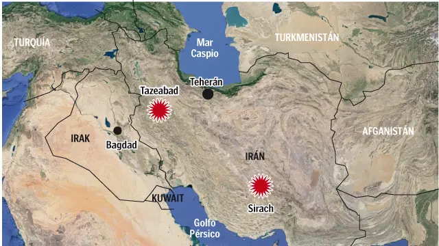 Más de 370 heridos en dos fuertes terremotos en el sureste y oeste de Irán