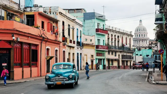 El centro de La Habana.