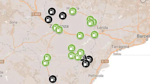 ¿Cuáles son las gasolineras más baratas de Aragón?