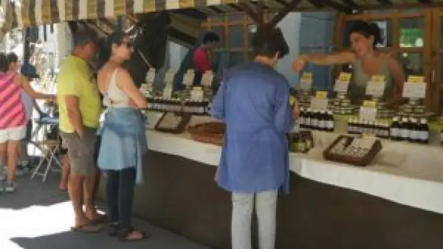 Mercado de la artesanía Villanúa.