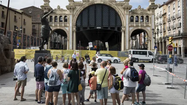 Zaragoza ha recibido más de medio millón de turistas en la primera mitad del año