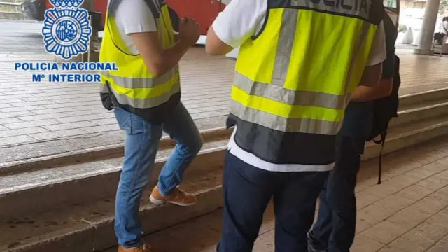 La Policía detiene a dos carteristas recién llegados a Huesca