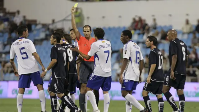 Un pasaje del Real Zaragoza-Lazio (0-2) del torneo de 2009.