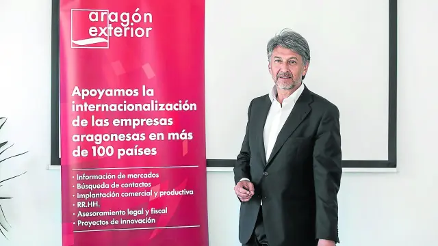 Fernando Fernández, director gerente de Aragón Exterior.