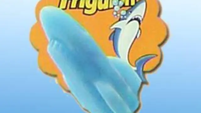 El frigurón, helado con forma de tiburón
