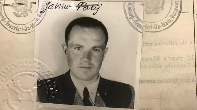 Jakiv Palij, en una imagen tomada en 1949.