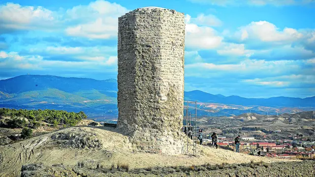 Este es el estado general en el que se encuentra la Torre Mocha, ubicada en Calatayud.