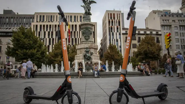 El servicio de alquiler de patinetes eléctricos aterriza el martes en Zaragoza