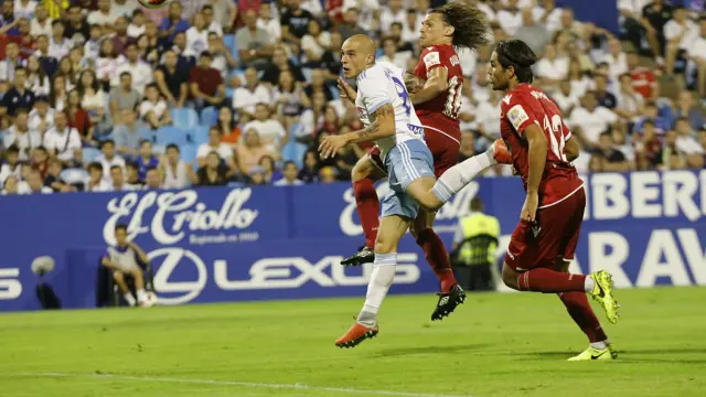 Real Zaragoza - Deportivo, partido de Copa del Rey.