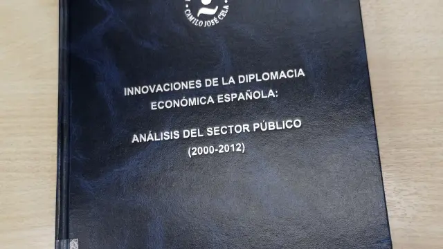 Portada de la tesis doctoral de Pedro Sánchez, que se encuentra en la Universidad Camilo José Cela.