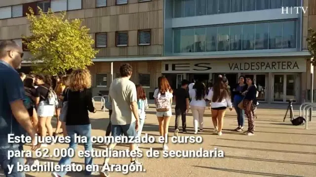 Primera toma de contacto para los alumnos de Secundaria en Aragón
