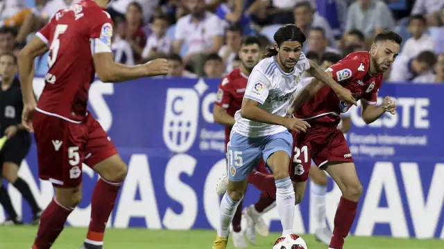 Real Zaragoza - Deportivo en un partido de Copa del Rey.