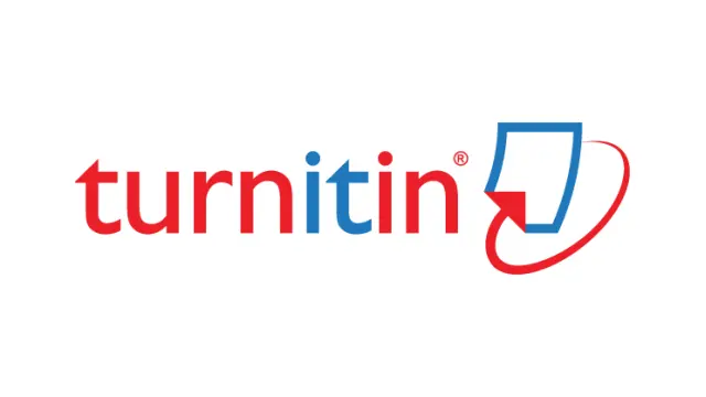 Logo de la empresa de prevención de plagio Turnitin.