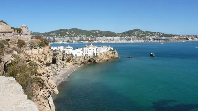 Una imagen de la isla de Ibiza.