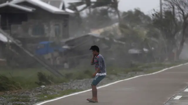 Miles de personas se han visto afectadas por el tifón Mangkhut en Filipinas