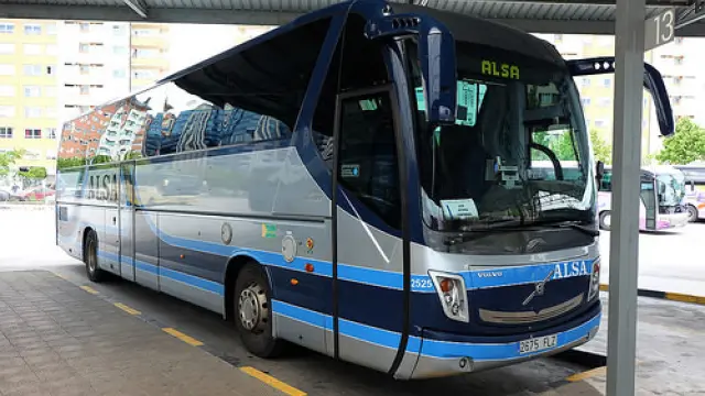 Un autobús de la compañía.