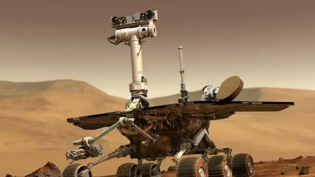 El explorador Opportunity de la NASAenviado a Marte.