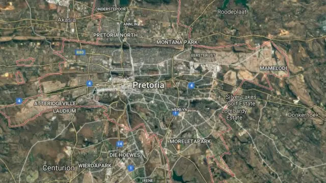 La agresión tuvo lugar en un restaurante de la cadena Dros en Pretoria.