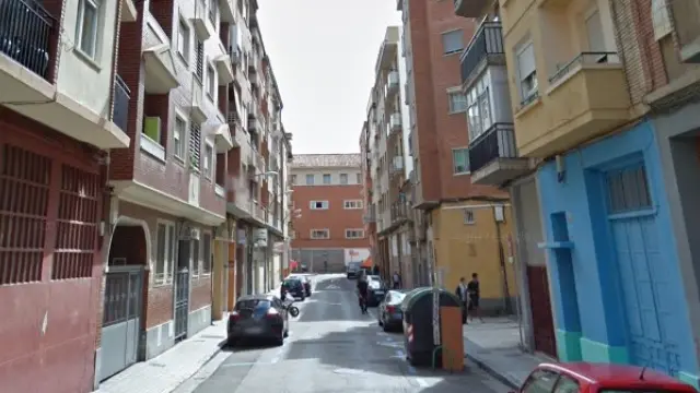 Calle Portugal de Zaragoza.