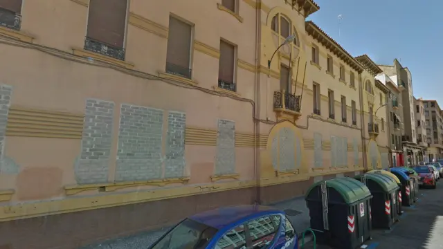 Imagen de la fachada del antiguo geriátrico San Jorge, tomada desde Google Maps.