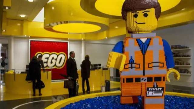 Una de las numerosas tiendas Lego que ya existen por toda Europa.
