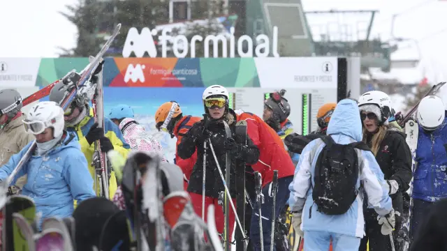 Temporada pasada en la estación de esquí de Formigal.