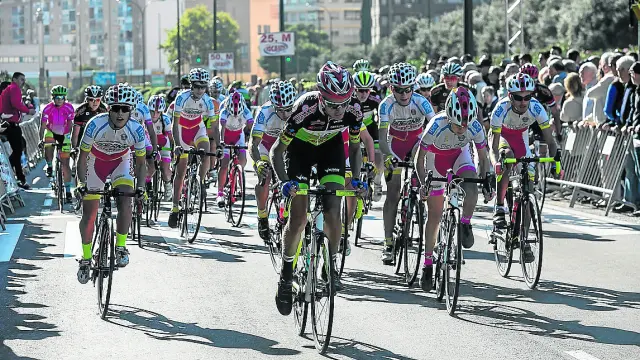El ciclismo volverá a ser protagonista en las Fiestas del Pilar.
