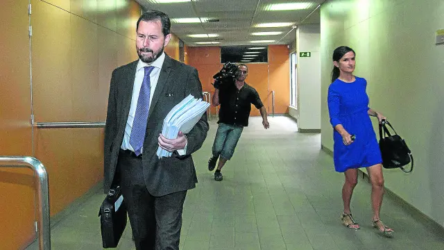 El fiscal José Grinda, en una imagen de archivo, se desplazó esta semana a Zaragoza para reunirse con varias defensas.