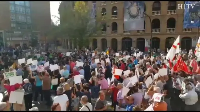 Manifestación de Teruel en Valencia