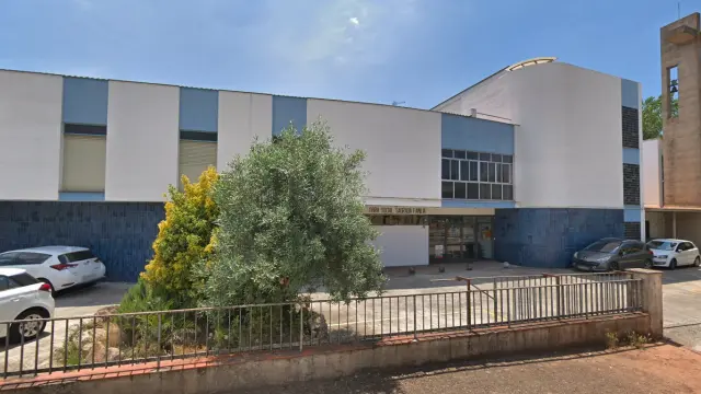 Una imagen de la escuela Sagrada Familia en Gerona.