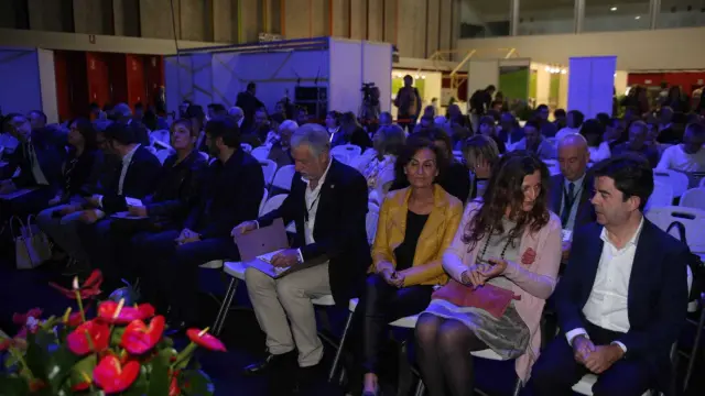 Inauguración del Salón de Innovación y Emprendimiento en el Palacio de Congresos de Huesca