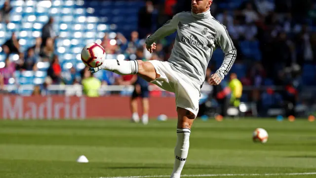 Sergio Ramos, capitán del Real Madrid y de la selección española de fútbol.