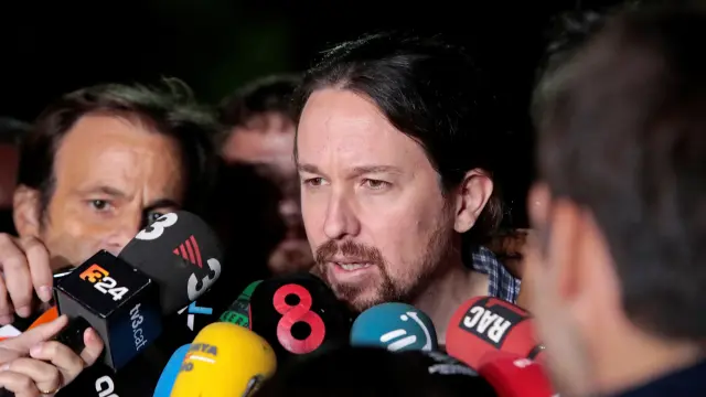 Pablo Iglesias hace declaraciones tras reunirse en prisión con Junqueras.