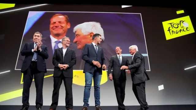 Presentación en París de la edición del Tour de Francia 2019.