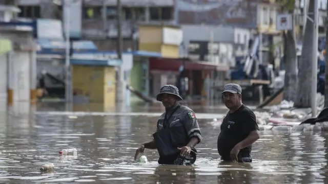 Inundaciones en México.