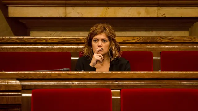 Elisenda Alamany ha anunciado este lunes que renuncia a su cargo como portavoz de Catalunya en Comú-Podem
