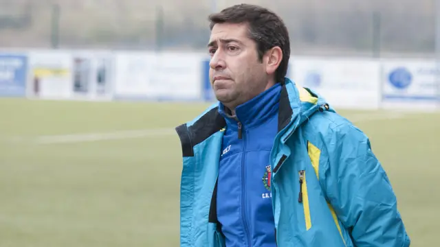 Davir 'Pitu' Lerga, entrenador del Belchite 97 de Tercera División