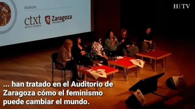 Feminismo para un mundo mejor, base de las I Jornadas Feministas de Zaragoza