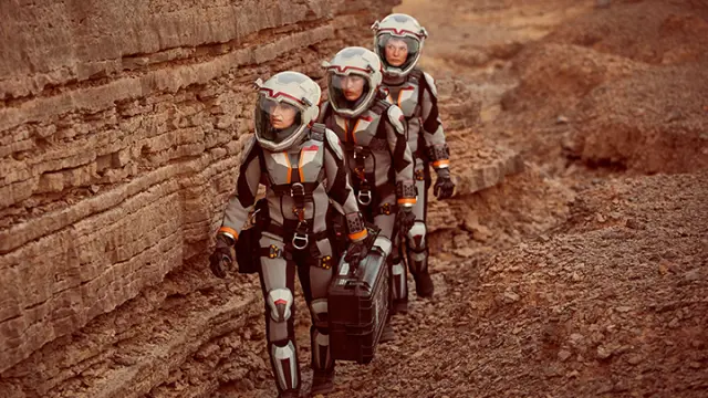 Imagen de 'Marte', la serie de ficción de National Geographic que ha revisado el periodista especializado en ciencia Stephan Petranek.