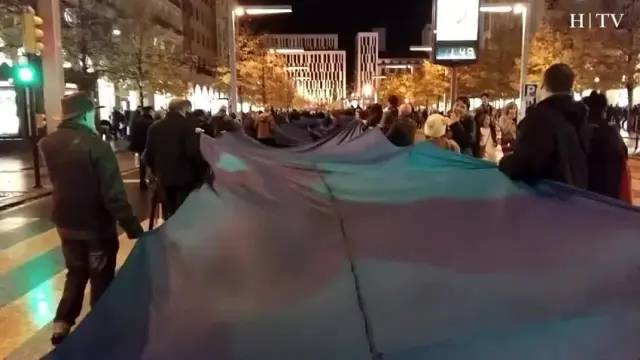 Las protestas contra el ICA toman Zaragoza