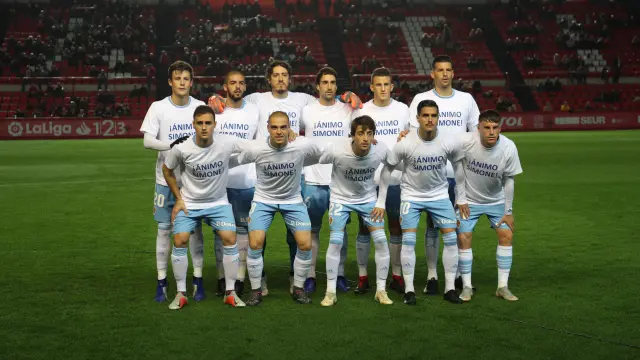 Once del Real Zaragoza.
