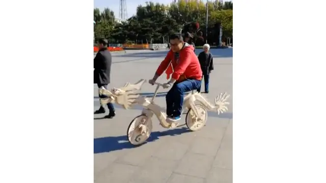 Imagen de la bicicleta obtenida de Youtube.