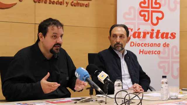 Jaime Esparrach y Felipe Munuera han presentado los detalles de las Jornadas de Solidaridad.