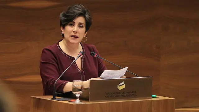 La consejera de Educación del Gobierno de Navarra, María Solana.