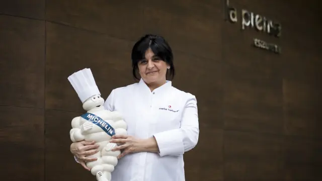 Marisa Barberán, chef del restaurante La Prensa de Zaragoza con una Estrella Michelin