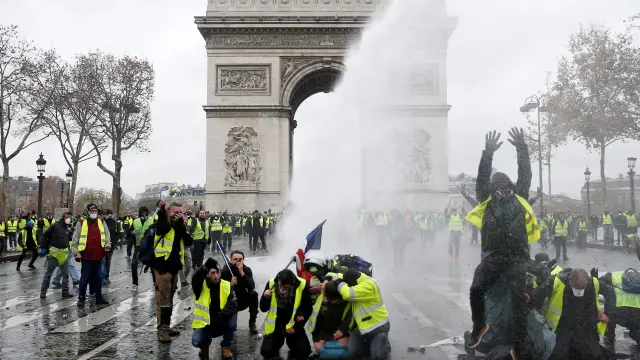 Protestas en Francia.