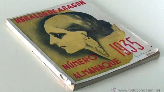 Almanaque publicado por Heraldo de Aragón en 1935